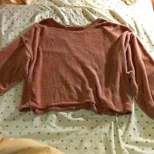 American Eagle Rose Sweater